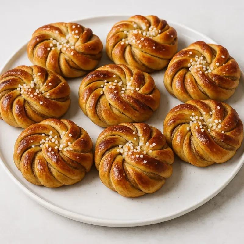 Przepis na bułeczki kardamonowe szwedzkie (Kardemummabullar)