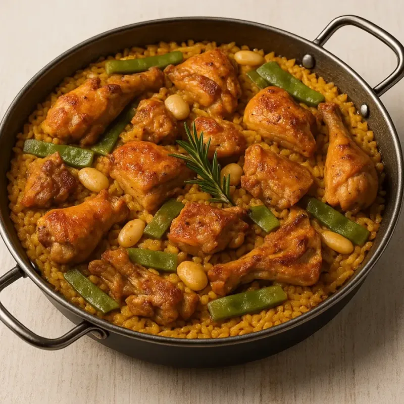 Paella Valenciana resepti – Espanjalainen klassikko