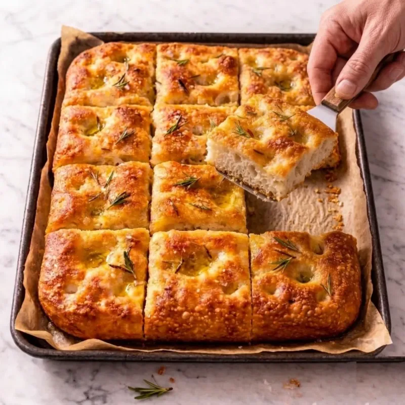 Receita Autêntica de Focaccia Italiana