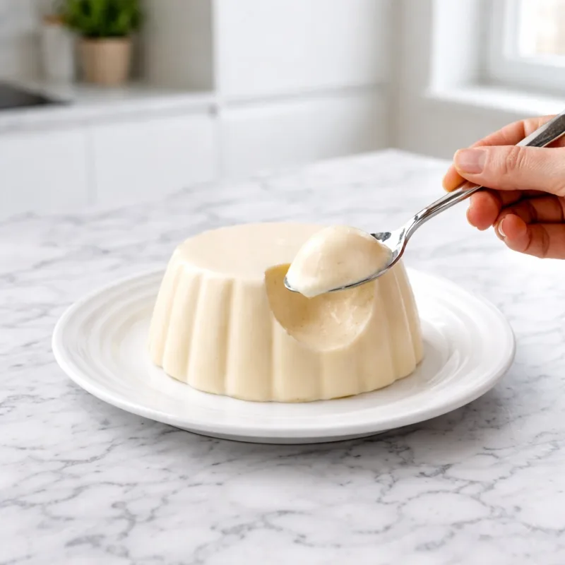 Receita fácil de panna cotta