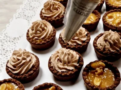 Recette de Paniers de Biscuits au Snickers