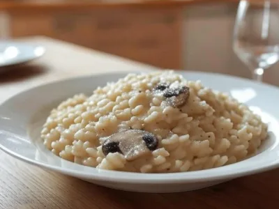 Creamy Mushroom Risotto