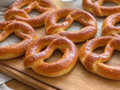 Authentische bayerische Brezen Rezept