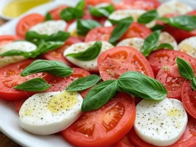 Receita de Salada Caprese