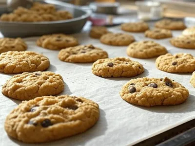 Ricetta Facile per Biscotti con Gocce di Cioccolato Fatti in Casa
