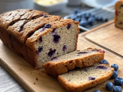 Ricetta del Pane alla Banana e Mirtilli