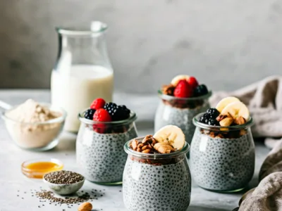 Budino Proteico ai Semi di Chia