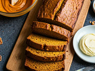 Receta clásica de pan de calabaza