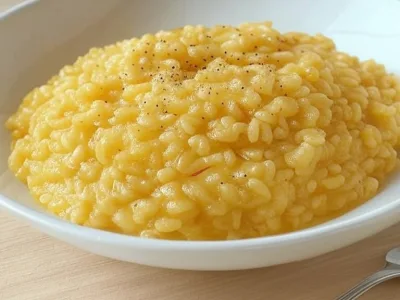 Creamy Risotto alla Milanese
