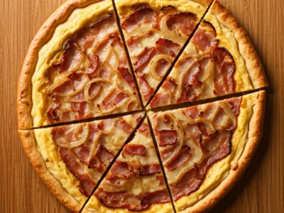 Flammkuchen Caseiro Fácil