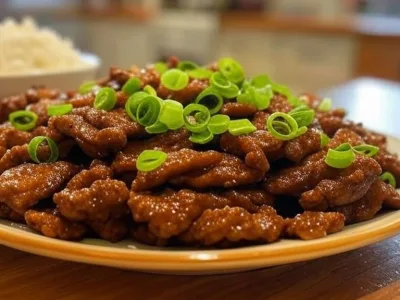 Enostaven Recept za Mongolsko Govedino