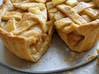 Tarte aux Pommes Classique de Grand-Mère avec Pâte Feuilletée