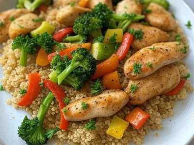 Recettes saines de meal prep pour perdre du poids