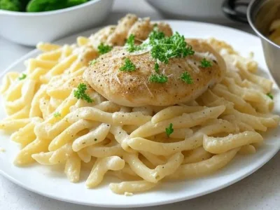 Quick and Easy Chicken Alfredo Pasta in 30 Minutes