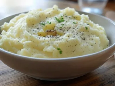 Przepis na aromatyczne puree ziemniaczane z czosnkiem