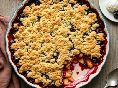 Ricetta del Crumble di Mele e More