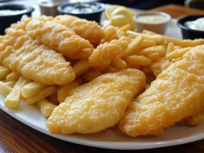 Traditionelles Fish and Chips Rezept