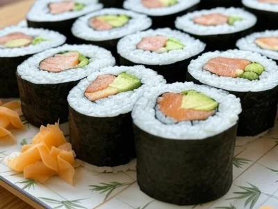 Rouleaux de Sushi Simples à Faire à la Maison