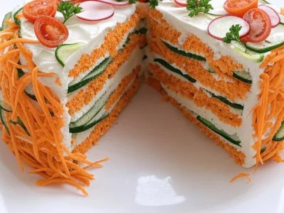 Salad Cake Recipe