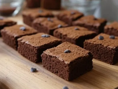 Receta de Brownies Sin Azúcar