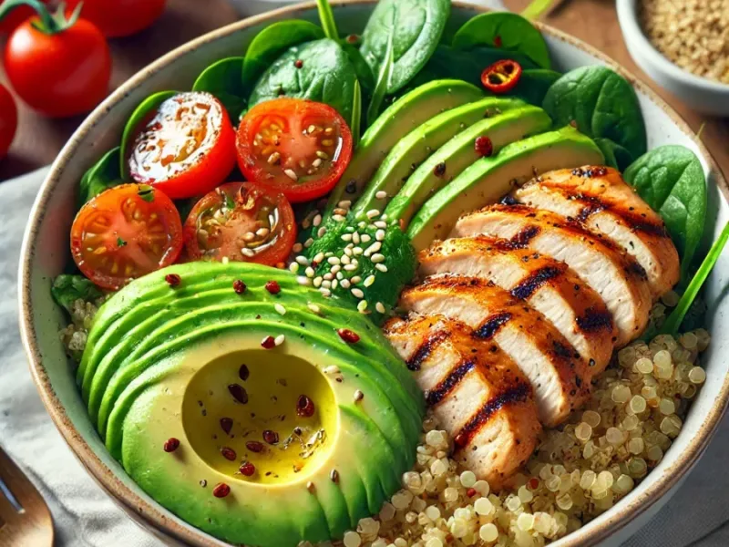 Comida saludable para perder grasa en 10 minutos