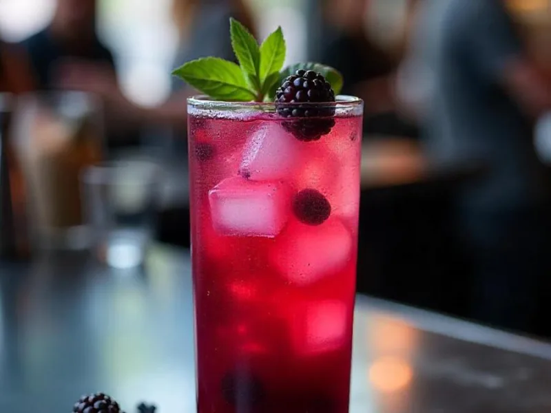 Blackberry Basil Smash