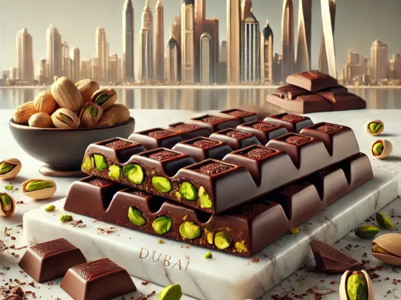 Sensación de Chocolate de Dubái en Tendencia
