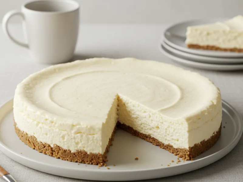 Ricetta Cheesecake Senza Cottura con 3 Ingredienti