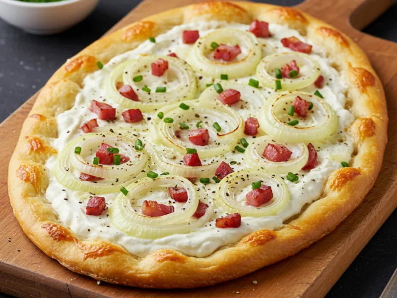 Authentic German Flammkuchen Recipe