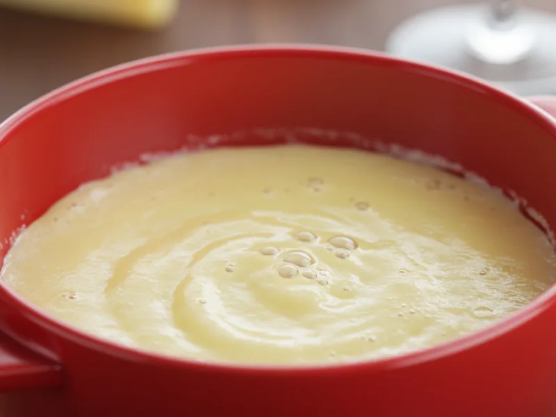 Ostefondue Oppskrift