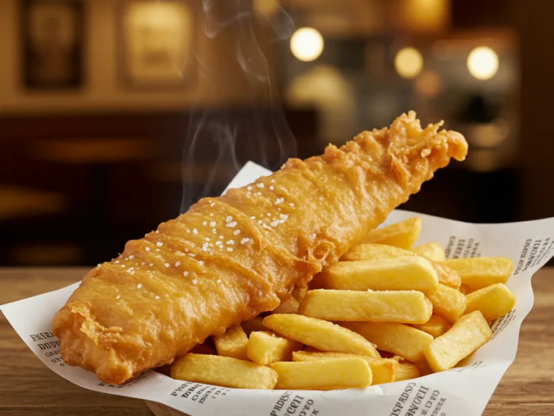 Original britisches Fish and Chips Rezept