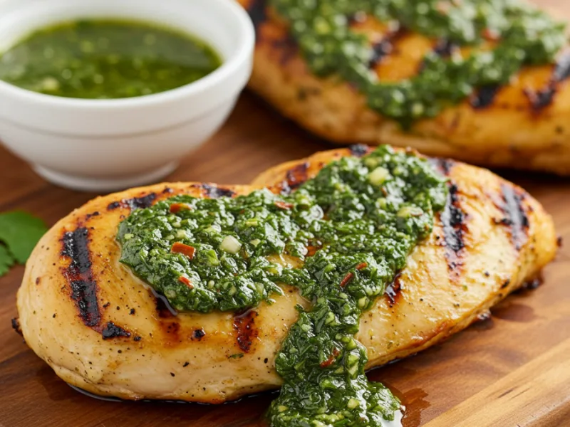 Grillet Kyllingbryst med Chimichurri