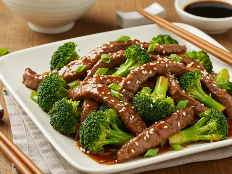 Classic Beef and Broccoli Stir-Fry Recipe