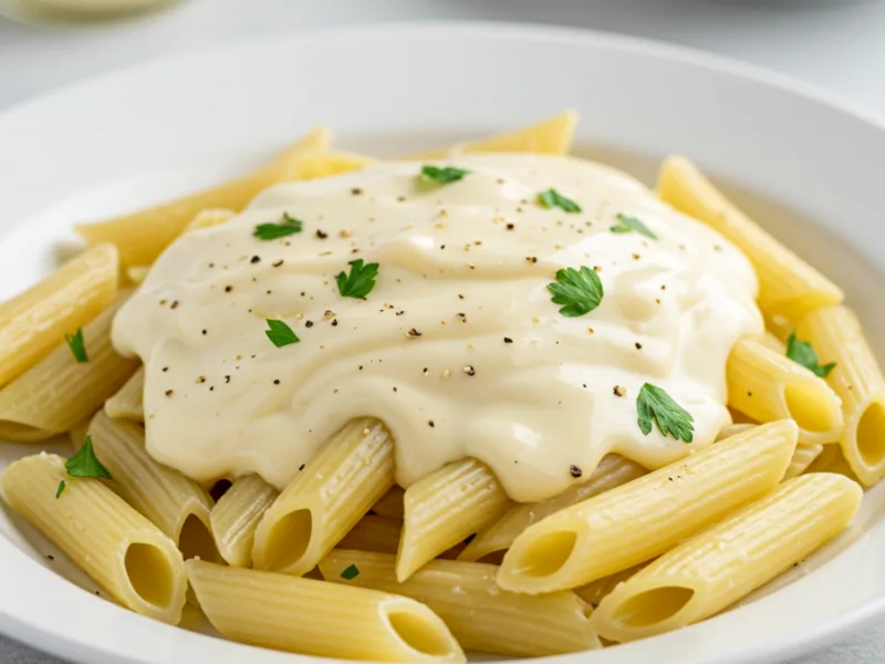 Salsa Alfredo Cremosa Keto