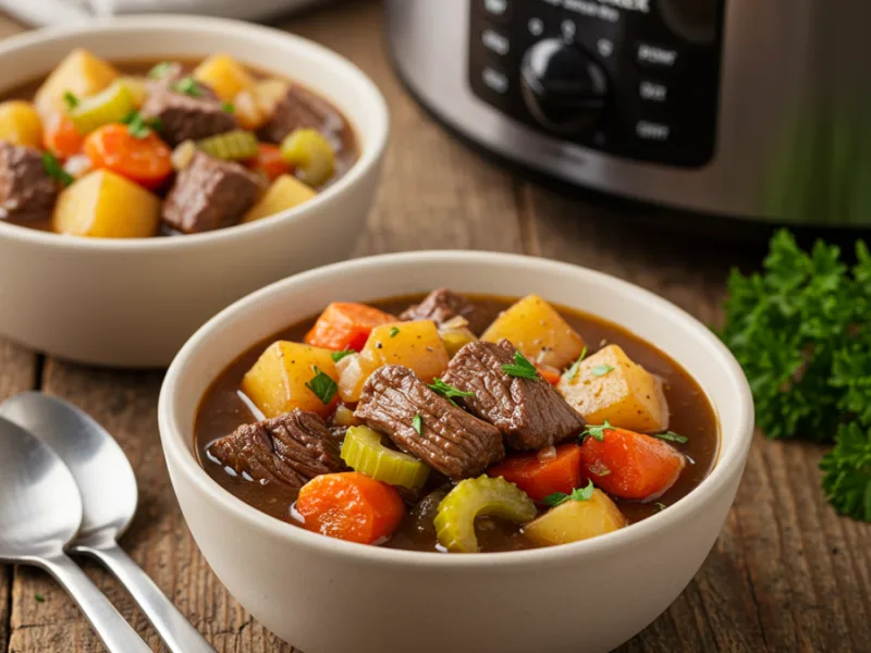 Delicious Slow Cooker Beef Stew Recipe