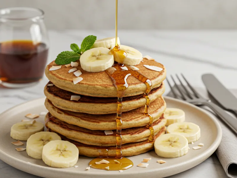 Dwayne 'The Rock' Johnson's Coconut Banana Pancakes Recipe