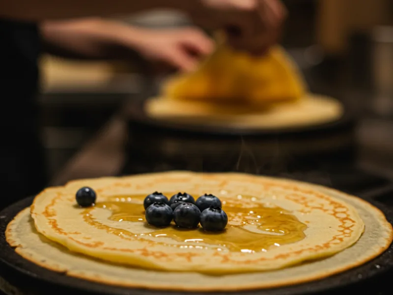 Einfaches französisches Crêpe-Rezept