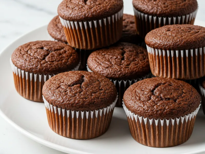 Fluffiga Keto Chokladmuffins