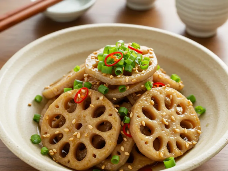 Japanese Lotus Root Recipe