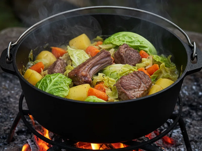 Norwegian Lamb and Cabbage Stew