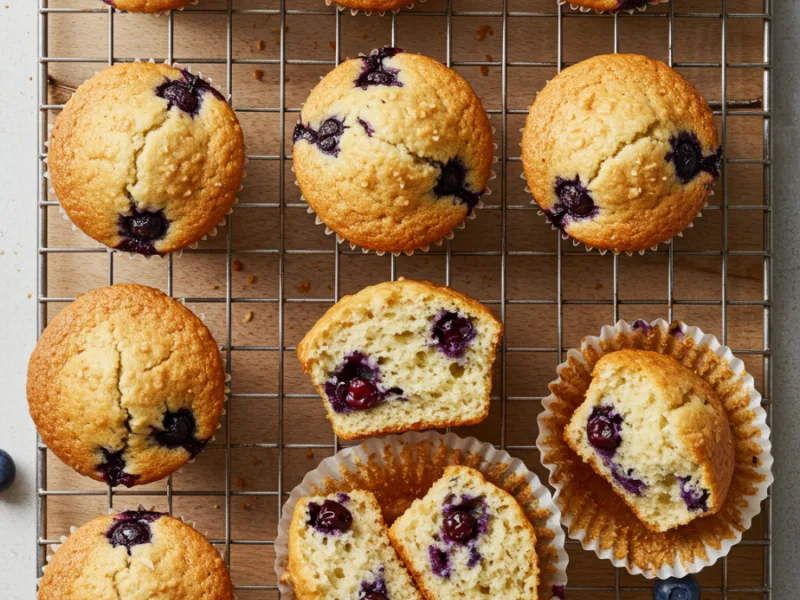 Sugar-Free Blueberry Muffins Recipe