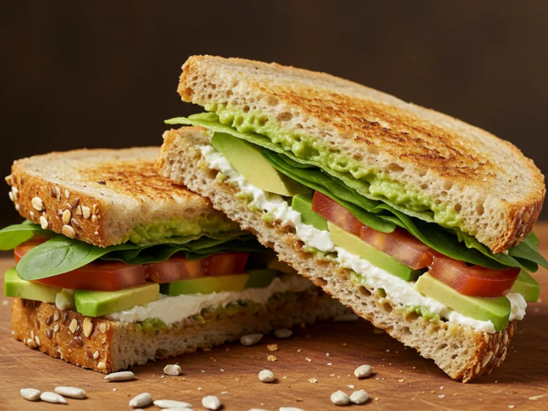 Il miglior panino all'avocado
