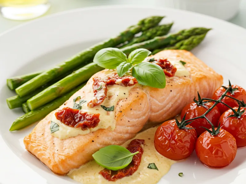 The Best Creamy Tuscan Salmon Recipe