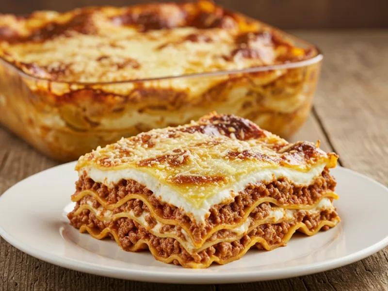 Den ultimate klassiske lasagneoppskriften