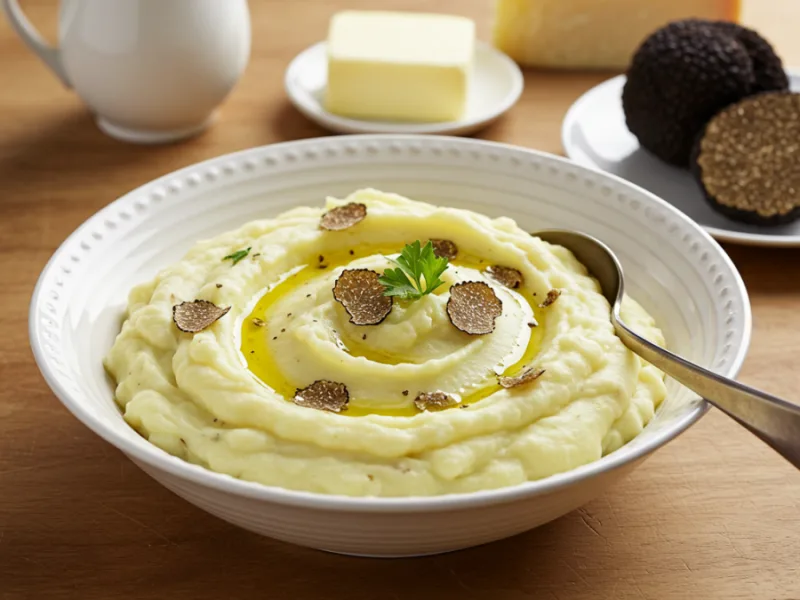 Truffle Mashed Potatoes Recipe