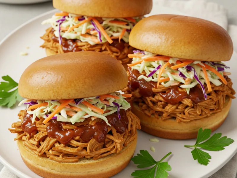 Veganes Jackfruit Pulled Pork Sandwich Rezept