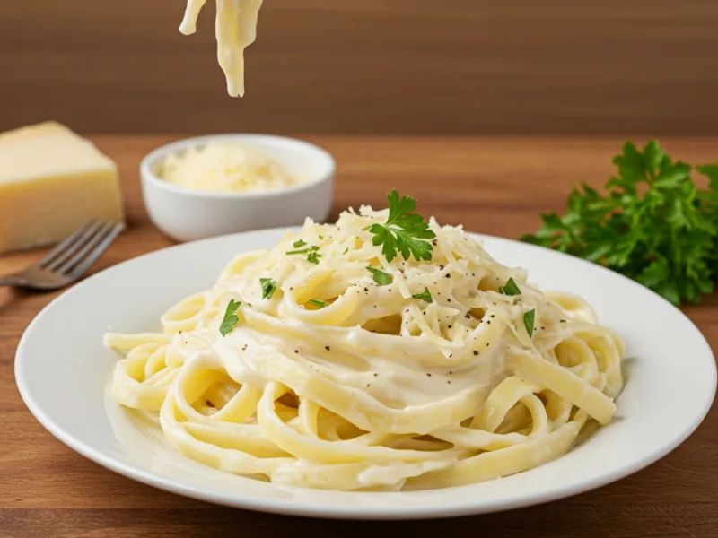 Recept na Alfredo omáčku s krémovým sýrem