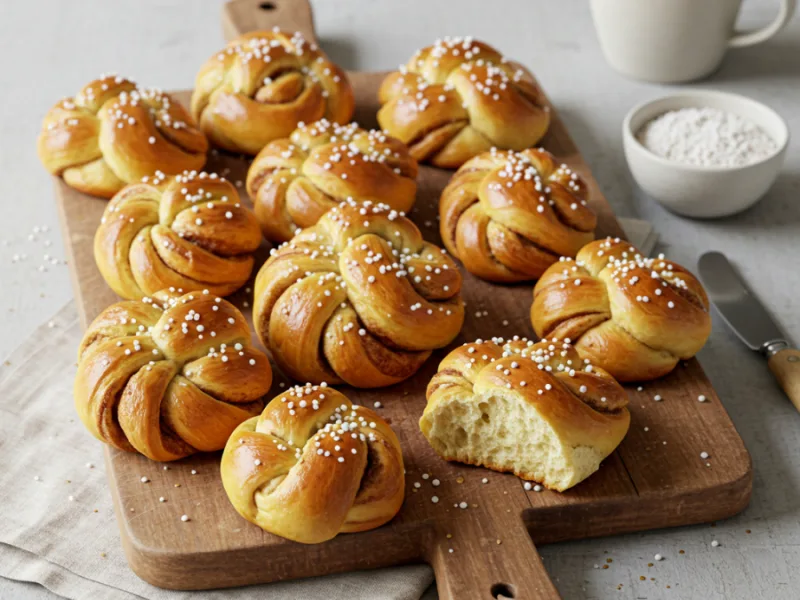 Authentieke Zweedse Kaneelbroodjes