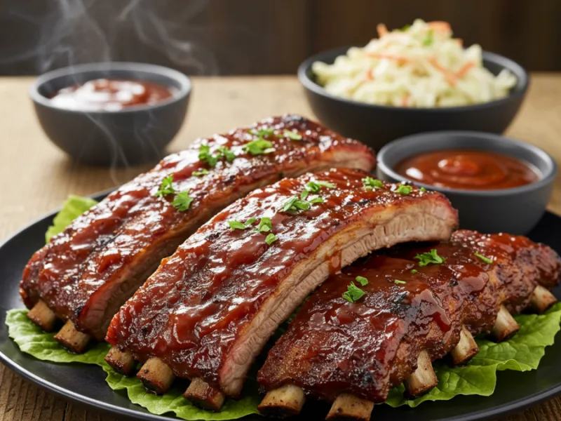 Meilleures côtes levées BBQ américaines