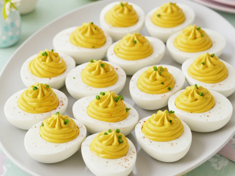 Easy Deviled Eggs for Easter